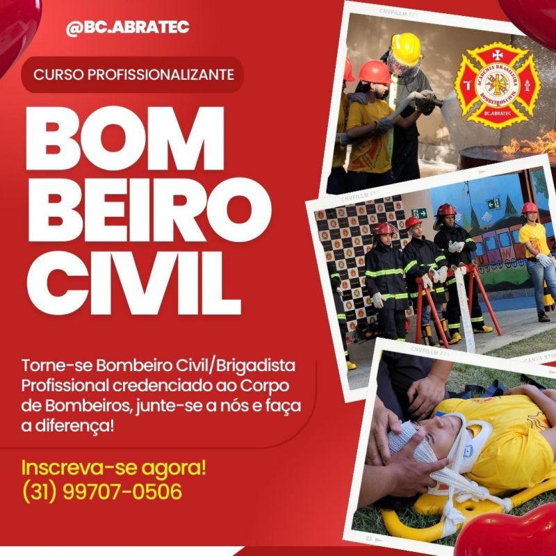  Curso de Bombeiro Civil / Brigadista Profissional